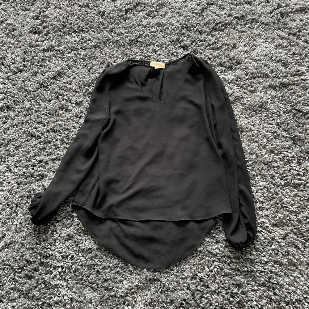 Sheer Long Sleeve Top